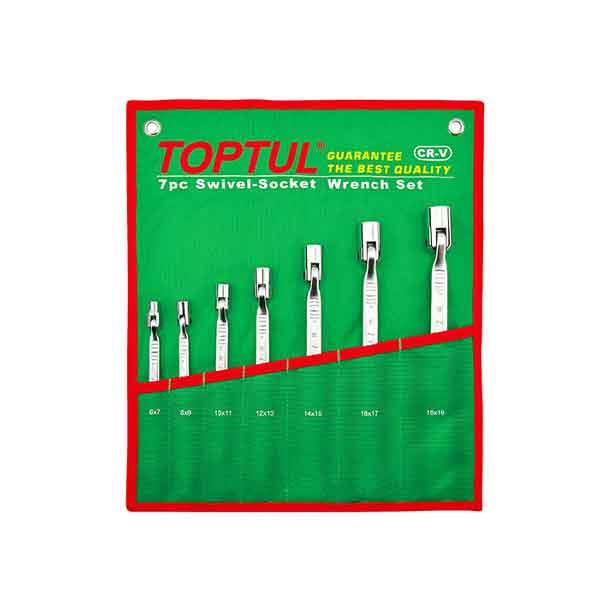 ست آچار بکس تاپ تول دو سر 7 عددی مدل GAAA0704